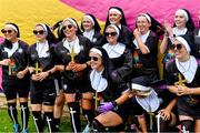 16 September 2023; The St Peter's team from Lurgan in Armagh during the 2023 LGFA/Sports Direct Gaelic4Mothers&Others National Blitz Day at Naomh Mearnóg GAA club in Portmarnock, Dublin. Photo by Piaras Ó Mídheach/Sportsfile