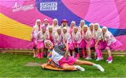 16 September 2023; The St Maur's team from Dublin during the 2023 LGFA/Sports Direct Gaelic4Mothers&Others National Blitz Day at Naomh Mearnóg GAA club in Portmarnock, Dublin. Photo by Piaras Ó Mídheach/Sportsfile