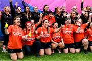 16 September 2023; The Clann Éireann team from Armagh during the 2023 LGFA/Sports Direct Gaelic4Mothers&Others National Blitz Day at Naomh Mearnóg GAA club in Portmarnock, Dublin. Photo by Piaras Ó Mídheach/Sportsfile