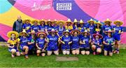 16 September 2023; The St John Bosco team from Down during the 2023 LGFA/Sports Direct Gaelic4Mothers&Others National Blitz Day at Naomh Mearnóg GAA club in Portmarnock, Dublin. Photo by Piaras Ó Mídheach/Sportsfile