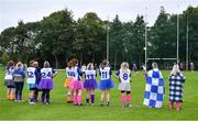 16 September 2023; Armagh Harps substitutes during the 2023 LGFA/Sports Direct Gaelic4Mothers&Others National Blitz Day at Naomh Mearnóg GAA club in Portmarnock, Dublin. Photo by Piaras Ó Mídheach/Sportsfile