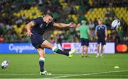 16 September 2023; Jonathan Sexton of Ireland warms up before the 2023 Rugby World Cup Pool B match between Ireland and Tonga at Stade de la Beaujoire in Nantes, France. Photo by Brendan Moran/Sportsfile