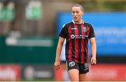 16 September 2023; Fiona Donnelly of Bohemians during the Sports Direct Women's FAI Cup quarter-final match between Bohemians and Sligo Rovers at Dalymount Park in Dublin. Photo by Seb Daly/Sportsfile