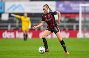 16 September 2023; Fiona Donnelly of Bohemians during the Sports Direct Women's FAI Cup quarter-final match between Bohemians and Sligo Rovers at Dalymount Park in Dublin. Photo by Seb Daly/Sportsfile