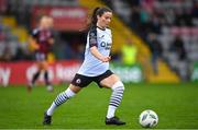 16 September 2023; Eimear Lafferty of Sligo Rovers during the Sports Direct Women's FAI Cup quarter-final match between Bohemians and Sligo Rovers at Dalymount Park in Dublin. Photo by Seb Daly/Sportsfile