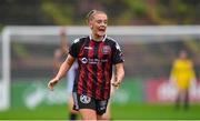 16 September 2023; Katie Malone of Bohemians during the Sports Direct Women's FAI Cup quarter-final match between Bohemians and Sligo Rovers at Dalymount Park in Dublin. Photo by Seb Daly/Sportsfile