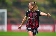 16 September 2023; Katie Malone of Bohemians during the Sports Direct Women's FAI Cup quarter-final match between Bohemians and Sligo Rovers at Dalymount Park in Dublin. Photo by Seb Daly/Sportsfile