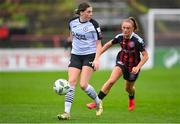 16 September 2023; Sarah Kiernan of Sligo Rovers during the Sports Direct Women's FAI Cup quarter-final match between Bohemians and Sligo Rovers at Dalymount Park in Dublin. Photo by Seb Daly/Sportsfile