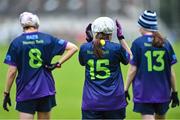 16 September 2023; Players from St Brigid's in Leitrim during the 2023 LGFA/Sports Direct Gaelic4Mothers&Others National Blitz Day at Naomh Mearnóg GAA club in Portmarnock, Dublin. Photo by Piaras Ó Mídheach/Sportsfile