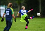 16 September 2023; Action from Armagh Harps and Attical of Down during the 2023 LGFA/Sports Direct Gaelic4Mothers&Others National Blitz Day at Naomh Mearnóg GAA club in Portmarnock, Dublin. Photo by Piaras Ó Mídheach/Sportsfile