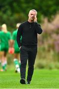 17 September 2023; Cork City manager Danny Murphy before the Sports Direct Women's FAI Cup quarter-final match between Cork City and Shamrock Rovers at Bishopstown Stadium in Cork. Photo by Eóin Noonan/Sportsfile