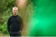 17 September 2023; Cork City manager Danny Murphy before the Sports Direct Women's FAI Cup quarter-final match between Cork City and Shamrock Rovers at Bishopstown Stadium in Cork. Photo by Eóin Noonan/Sportsfile