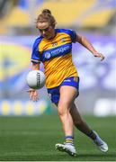 13 August 2023; Ciara McCarthy of Clare during the 2023 TG4 All-Ireland Ladies Intermediate Football Championship Final match between Clare and Kildare at Croke Park in Dublin. Photo by John Sheridan/Sportsfile