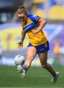 13 August 2023; Ciara McCarthy of Clare during the 2023 TG4 All-Ireland Ladies Intermediate Football Championship Final match between Clare and Kildare at Croke Park in Dublin. Photo by John Sheridan/Sportsfile