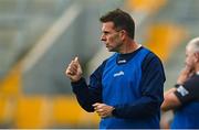 17 September 2023; Sarsfields manager John Crowley during the Cork County Premier Senior Club Hurling Championship quarter-final match between Blackrock and Sarsfields at Páirc Uí Chaoimh in Cork. Photo by Eóin Noonan/Sportsfile