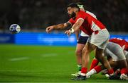16 September 2023; Tau Koloamatangi of Tonga during the 2023 Rugby World Cup Pool B match between Ireland and Tonga at Stade de la Beaujoire in Nantes, France. Photo by Brendan Moran/Sportsfile
