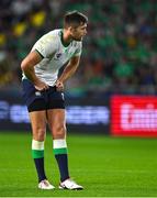 16 September 2023; Ross Byrne of Ireland during the 2023 Rugby World Cup Pool B match between Ireland and Tonga at Stade de la Beaujoire in Nantes, France. Photo by Brendan Moran/Sportsfile
