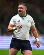 16 September 2023; Dave Kilcoyne of Ireland during the 2023 Rugby World Cup Pool B match between Ireland and Tonga at Stade de la Beaujoire in Nantes, France. Photo by Brendan Moran/Sportsfile