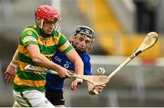 17 September 2023; Alan Connolly of Blackrock in action against Jack O'Connor of Sarsfields during the Cork County Premier Senior Club Hurling Championship quarter-final match between Blackrock and Sarsfields at Páirc Uí Chaoimh in Cork. Photo by Eóin Noonan/Sportsfile