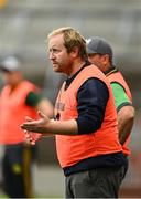 17 September 2023; Blackrock manager Jamie Harrington during the Cork County Premier Senior Club Hurling Championship quarter-final match between Blackrock and Sarsfields at Páirc Uí Chaoimh in Cork. Photo by Eóin Noonan/Sportsfile