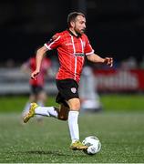 15 September 2023; Paul McMullan of Derry City during the SSE Airtricity Men's Premier Division match between Derry City and Shamrock Rovers at The Ryan McBride Brandywell Stadium in Derry. Photo by Stephen McCarthy/Sportsfile