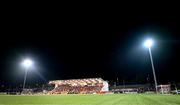 15 September 2023; A general view of the Mark Farren Stand and The Ryan McBride Brandywell Stadium during the SSE Airtricity Men's Premier Division match between Derry City and Shamrock Rovers at The Ryan McBride Brandywell Stadium in Derry. Photo by Stephen McCarthy/Sportsfile