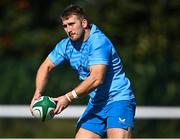 18 September 2023; John McKee during a Leinster rugby squad training session at UCD in Dublin. Photo by Harry Murphy/Sportsfile