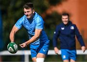 18 September 2023; Lee Barron during a Leinster rugby squad training session at UCD in Dublin. Photo by Harry Murphy/Sportsfile