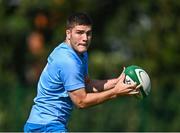 18 September 2023; Ben Brownlee during a Leinster rugby squad training session at UCD in Dublin. Photo by Harry Murphy/Sportsfile