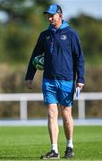 18 September 2023; Head coach Leo Cullen during a Leinster rugby squad training session at UCD in Dublin. Photo by Harry Murphy/Sportsfile