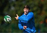 18 September 2023; Charlie Tector during a Leinster rugby squad training session at UCD in Dublin. Photo by Harry Murphy/Sportsfile