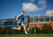 18 September 2023; Tommy O'Brien during a Leinster rugby squad training session at UCD in Dublin. Photo by Harry Murphy/Sportsfile