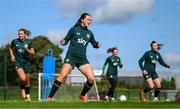 18 September 2023; Tyler Toland during a Republic of Ireland women training session at the FAI National Training Centre in Abbotstown, Dublin. Photo by Stephen McCarthy/Sportsfile