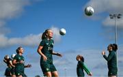 18 September 2023; Diane Caldwell during a Republic of Ireland women training session at the FAI National Training Centre in Abbotstown, Dublin. Photo by Stephen McCarthy/Sportsfile