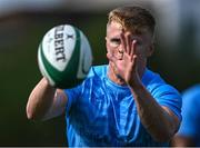18 September 2023; Tommy O'Brien during a Leinster rugby squad training session at UCD in Dublin. Photo by Harry Murphy/Sportsfile