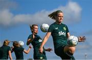 18 September 2023; Diane Caldwell during a Republic of Ireland women training session at the FAI National Training Centre in Abbotstown, Dublin. Photo by Stephen McCarthy/Sportsfile