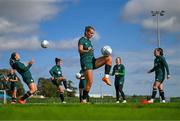 18 September 2023; Saoirse Noonan during a Republic of Ireland women training session at the FAI National Training Centre in Abbotstown, Dublin. Photo by Stephen McCarthy/Sportsfile