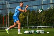 18 September 2023; Jordan Larmour during a Leinster rugby squad training session at UCD in Dublin. Photo by Harry Murphy/Sportsfile