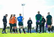 18 September 2023; Interim head coach Eileen Gleeson during a Republic of Ireland women training session at the FAI National Training Centre in Abbotstown, Dublin. Photo by Stephen McCarthy/Sportsfile