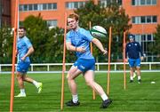 18 September 2023; Hugh Cooney during a Leinster rugby squad training session at UCD in Dublin. Photo by Harry Murphy/Sportsfile