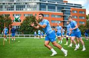 18 September 2023; Charlie Ngatai during a Leinster rugby squad training session at UCD in Dublin. Photo by Harry Murphy/Sportsfile