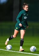 18 September 2023; Heather Payne during a Republic of Ireland women training session at the FAI National Training Centre in Abbotstown, Dublin. Photo by Stephen McCarthy/Sportsfile