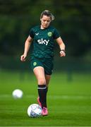 18 September 2023; Emily Whelan during a Republic of Ireland women training session at the FAI National Training Centre in Abbotstown, Dublin. Photo by Stephen McCarthy/Sportsfile