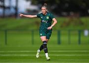 18 September 2023; Claire O'Riordan during a Republic of Ireland women training session at the FAI National Training Centre in Abbotstown, Dublin. Photo by Stephen McCarthy/Sportsfile