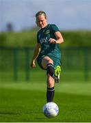 18 September 2023; Diane Caldwell during a Republic of Ireland women training session at the FAI National Training Centre in Abbotstown, Dublin. Photo by Stephen McCarthy/Sportsfile