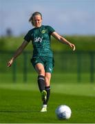 18 September 2023; Diane Caldwell during a Republic of Ireland women training session at the FAI National Training Centre in Abbotstown, Dublin. Photo by Stephen McCarthy/Sportsfile