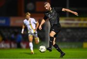 18 September 2023; Declan Brennan of Usher Celtic during the Leinster Football Senior Cup Final match between Usher Celtic and Bohemians at Dalymount Park in Dublin. Photo by Sam Barnes/Sportsfile