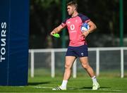 19 September 2023; Jack Crowley during an Ireland rugby squad training session at Complexe de la Chambrerie in Tours, France. Photo by Brendan Moran/Sportsfile