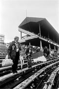 19 September 1993; A general view of the Cusack stand after it's last match before demolition to make way for a new Cusack stand, as part of phase one of the redevelopment of the stadium, after the All-Ireland Senior Football Championship Final match between Derry and Cork at Croke Park in Dublin. Photo by Ray McManus/Sportsfile