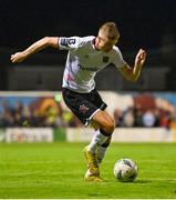 15 September 2023; Daniel Kelly of Dundalk during the Sports Direct Men’s FAI Cup quarter-final match between Galway United and Dundalk at Eamonn Deacy Park in Galway. Photo by Ben McShane/Sportsfile